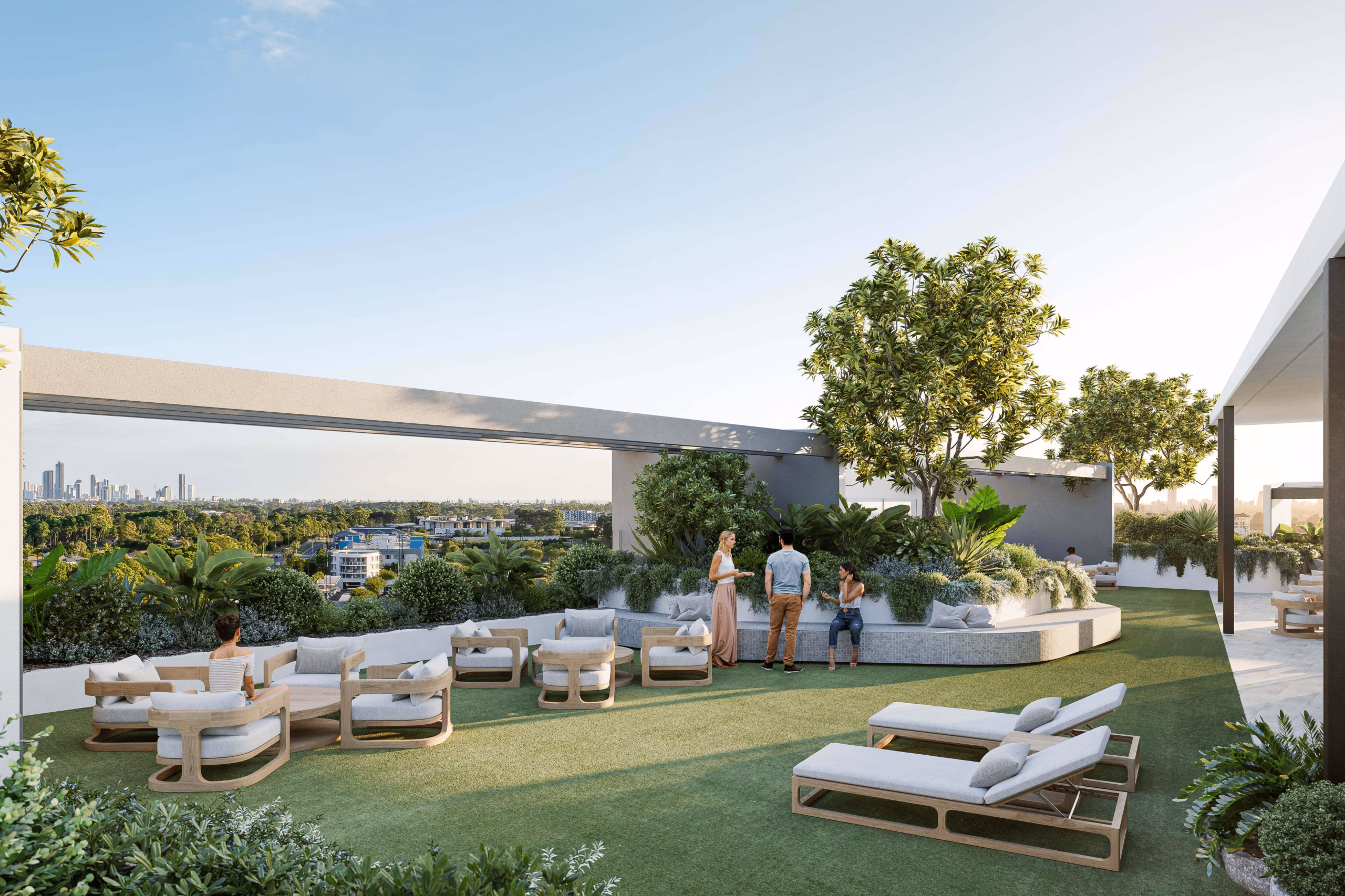 Roof deck terrace Cienna